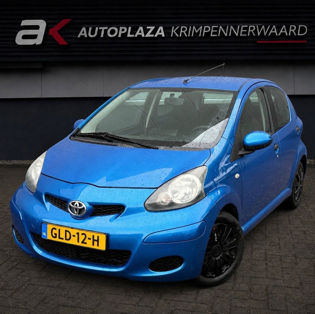 Toyota Aygo 1.0-12V Access Airco carplay 5d Nieuwe apk, Auto's, Voorwielaandrijving, Stof, Gebruikt, Navigatiesysteem