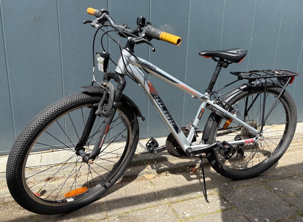 Jongensfiets 24 inch, Ophalen, Versnellingen, Schijfrem, Gebruikt