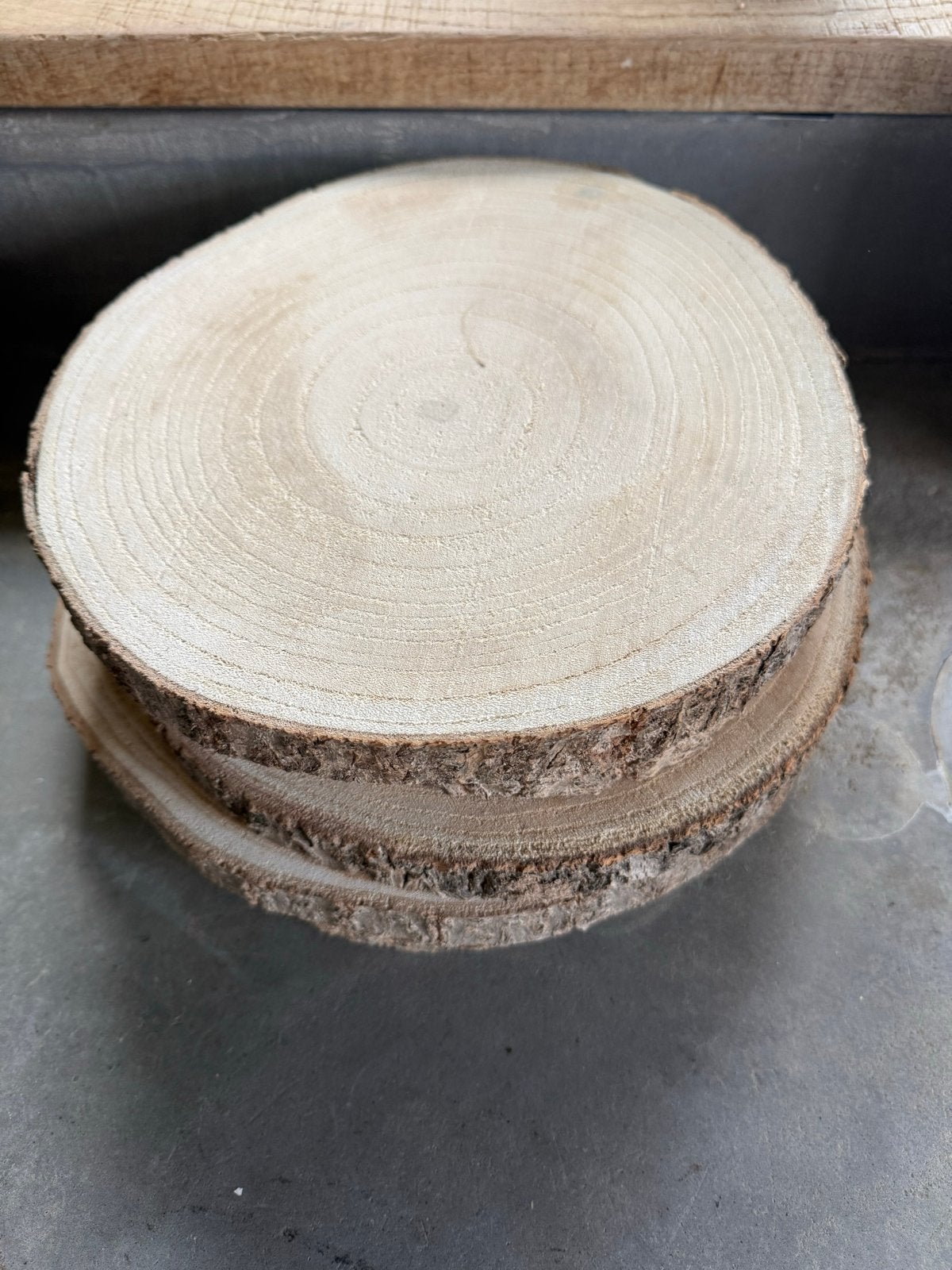 5x Houten schijven - Decoratieve boomstam schijven, Huis en Inrichting, Ophalen, Hout, Nieuw, Landelijk