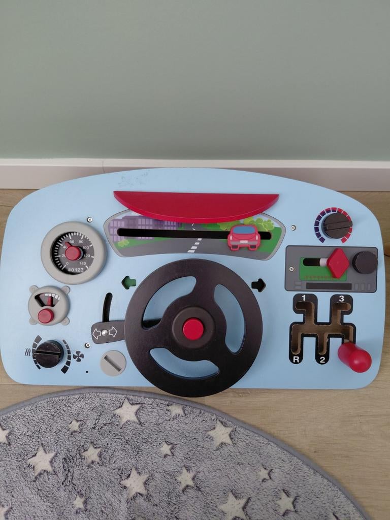 Houten speelstuur voor kinderen, Ophalen, Gebruikt, Jongen of Meisje