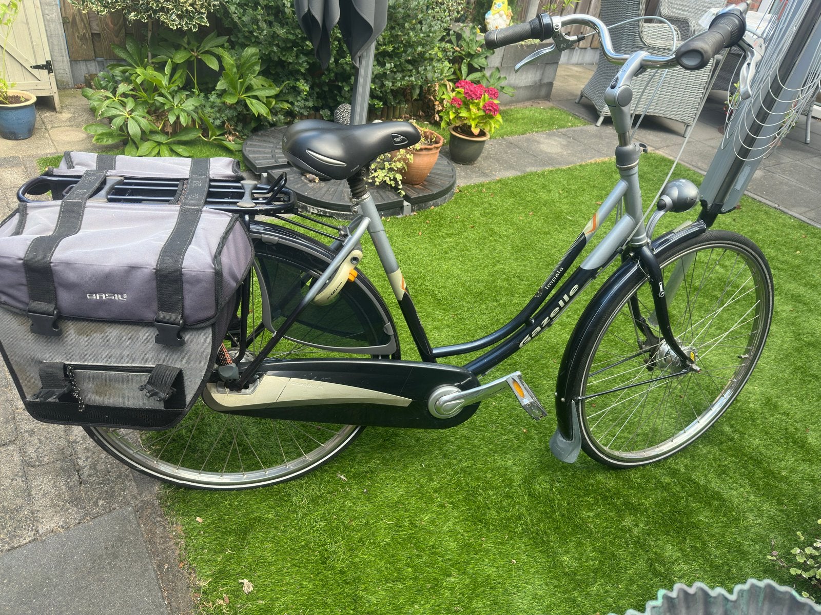 Gazelle Impala damesfiets 26 inch, 56cm frame, Ophalen, Gebruikt, Versnellingen, 56 cm of meer
