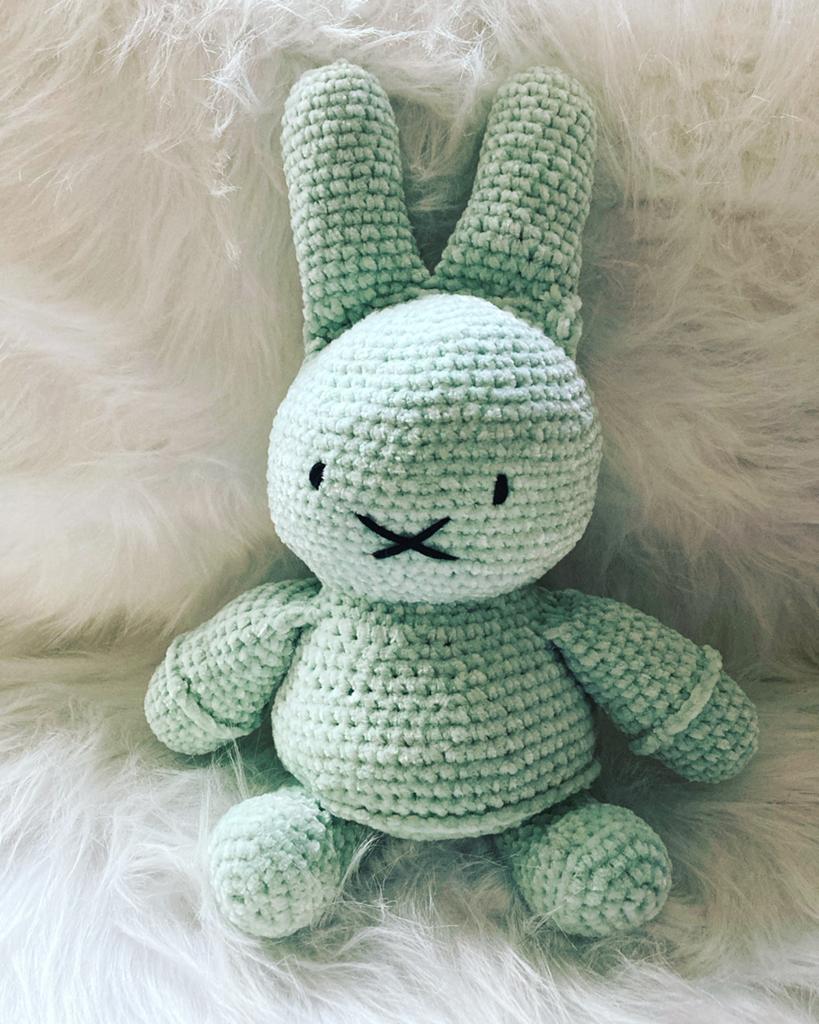 Nijntje knuffel nieuw groen handgemaakt, Ophalen of Verzenden, Nieuw