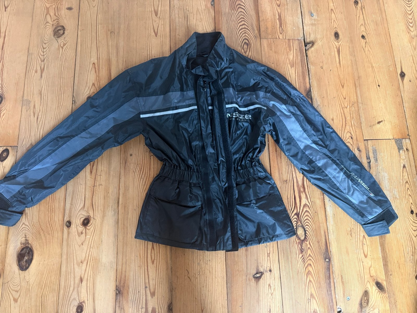 Motor regenpak: jasje (XS) en broek (S), Motoren, Ophalen of Verzenden, Tweedehands, Jas | textiel