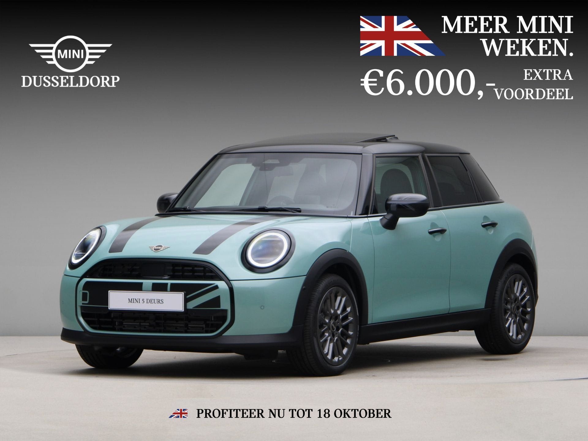 MINI 5-deurs Cooper C Classic Pakket S PRIVATE LEASE EUR 591, 156 pk, Bedrijf, Nieuw, 3 cilinders