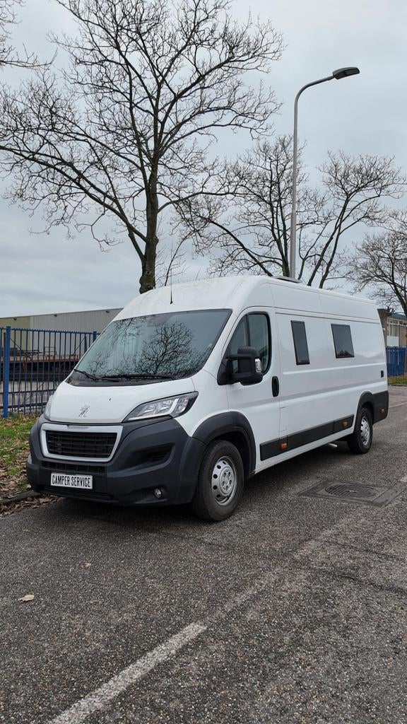 Peugeot boxer buscamper luxe inbouw bj 2020 inruil mogenlijk, Overige merken, Buscamper of Camperbus, Tot en met 2, Particulier