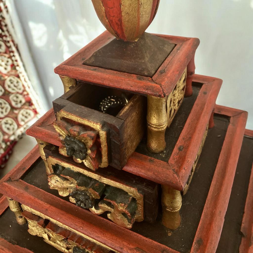Sumatratraanse piramide Tempel Sieradenkastje, Palembang, Antiek en Kunst, Ophalen