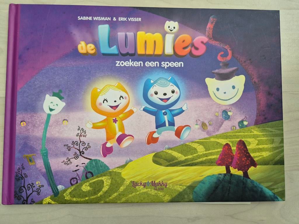 De Lumies zoeken een speen - incl. stickers, Boeken, Ophalen of Verzenden, Zo goed als nieuw