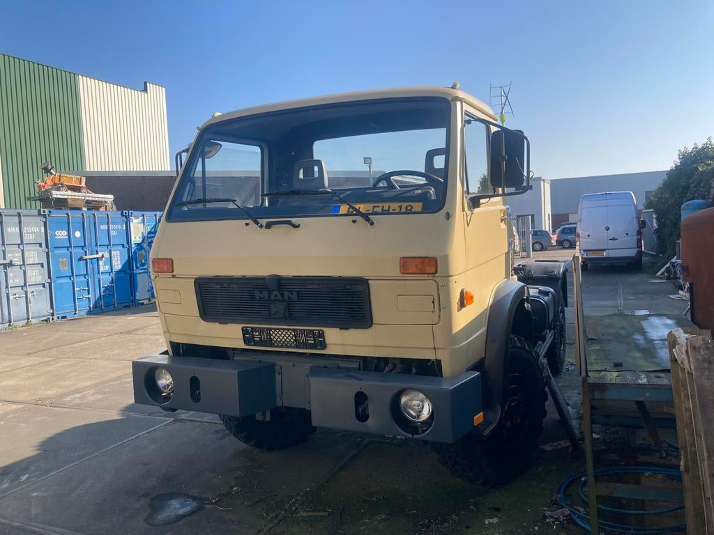 MAN FAE 8.150 4x4  camper?, Auto's, Vrachtwagens, MAN, Vierwielaandrijving, Particulier, 4x4