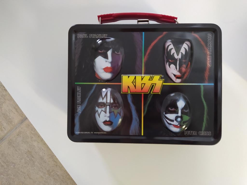 Kiss Solo Faces Lunchbox, Ophalen, Zo goed als nieuw