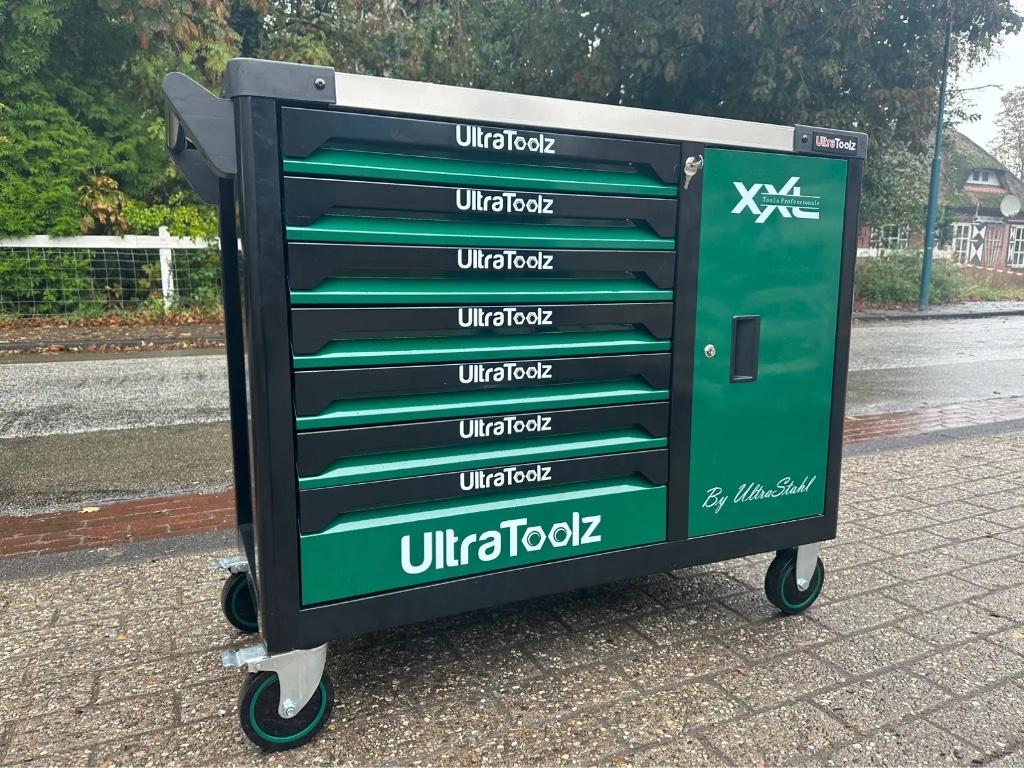 2025 UltraToolz 7/6 jumbo green Gereedschapswagen, Ophalen, Gevuld, Nieuw