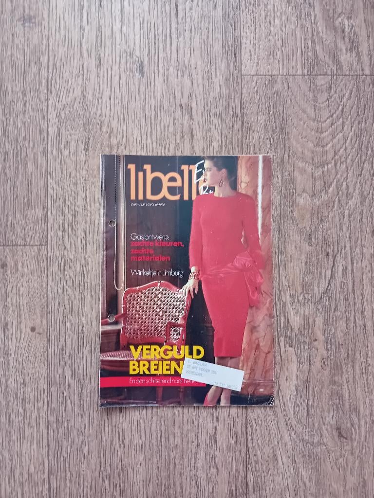 Libelle - verguld breien, Ophalen of Verzenden, Gebruikt, Breien, Patroon of Boek