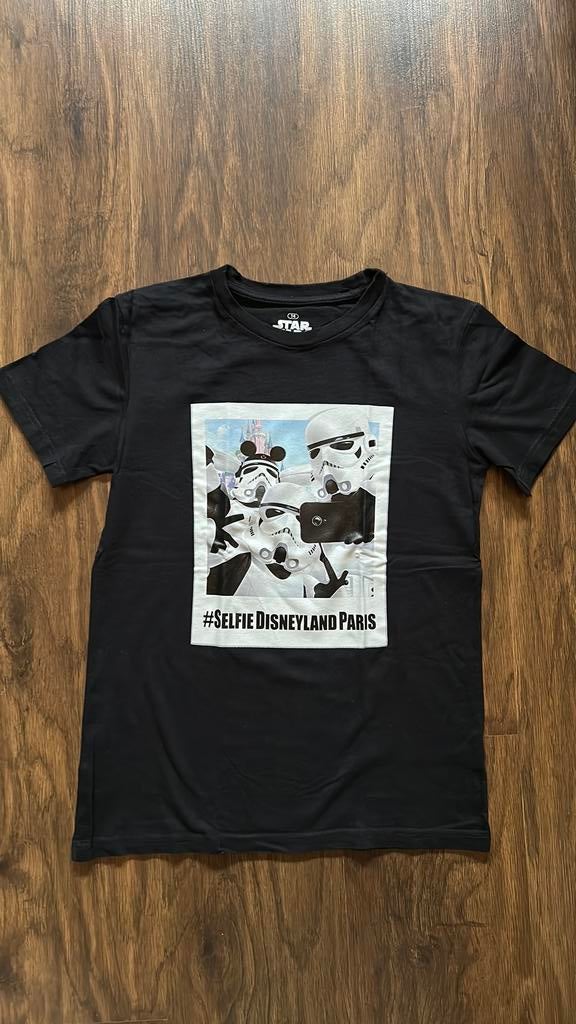 Origineel Disneyland Parijs Star Wars tshirt maat 14/164, Ophalen of Verzenden, Zo goed als nieuw, Jongen, Shirt of Longsleeve