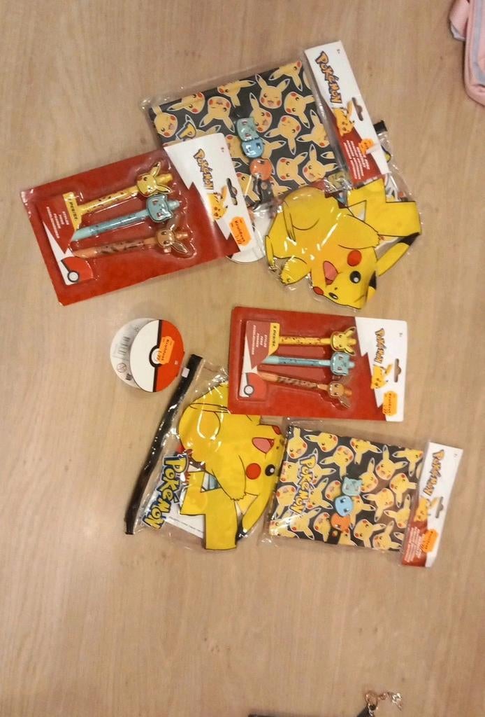 Pokémon schoolspullen/Pokémon pakket, Diversen, Schoolbenodigdheden, Ophalen of Verzenden, Nieuw