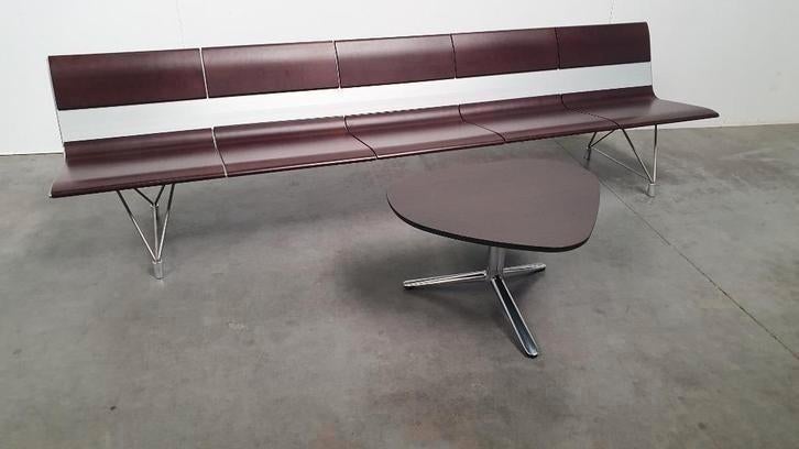 Bulo Kei design lage salontafel eiken gefineerd, Huis en Inrichting, Minder dan 55 cm, Ophalen of Verzenden, Bulo, Bulo