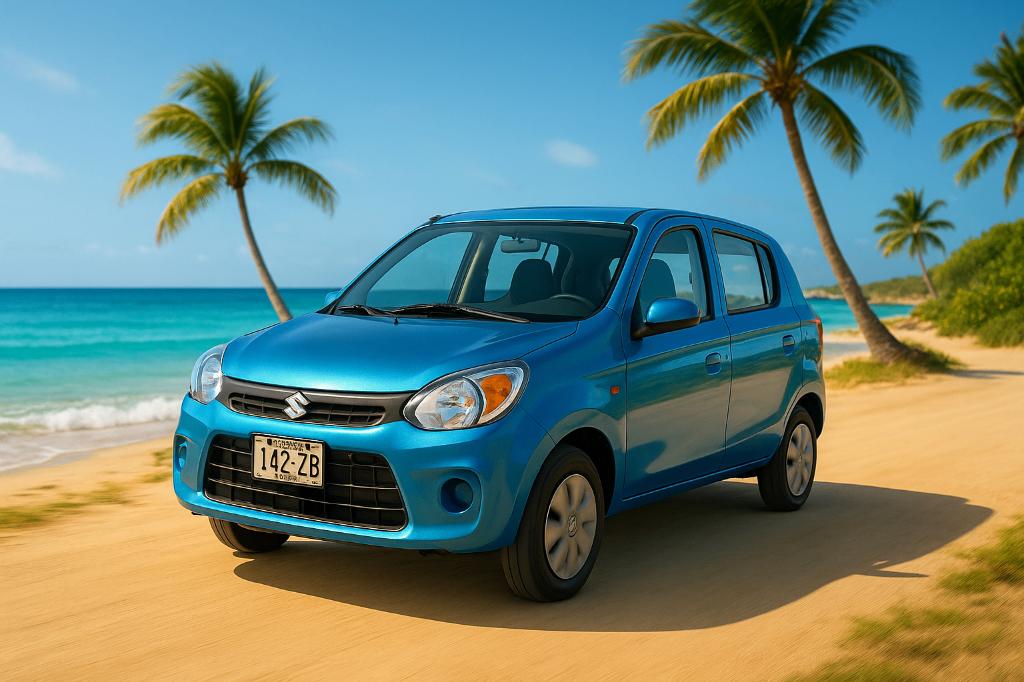 Verhuur auto (Suzuki Alto) op Curaçao, Personenauto