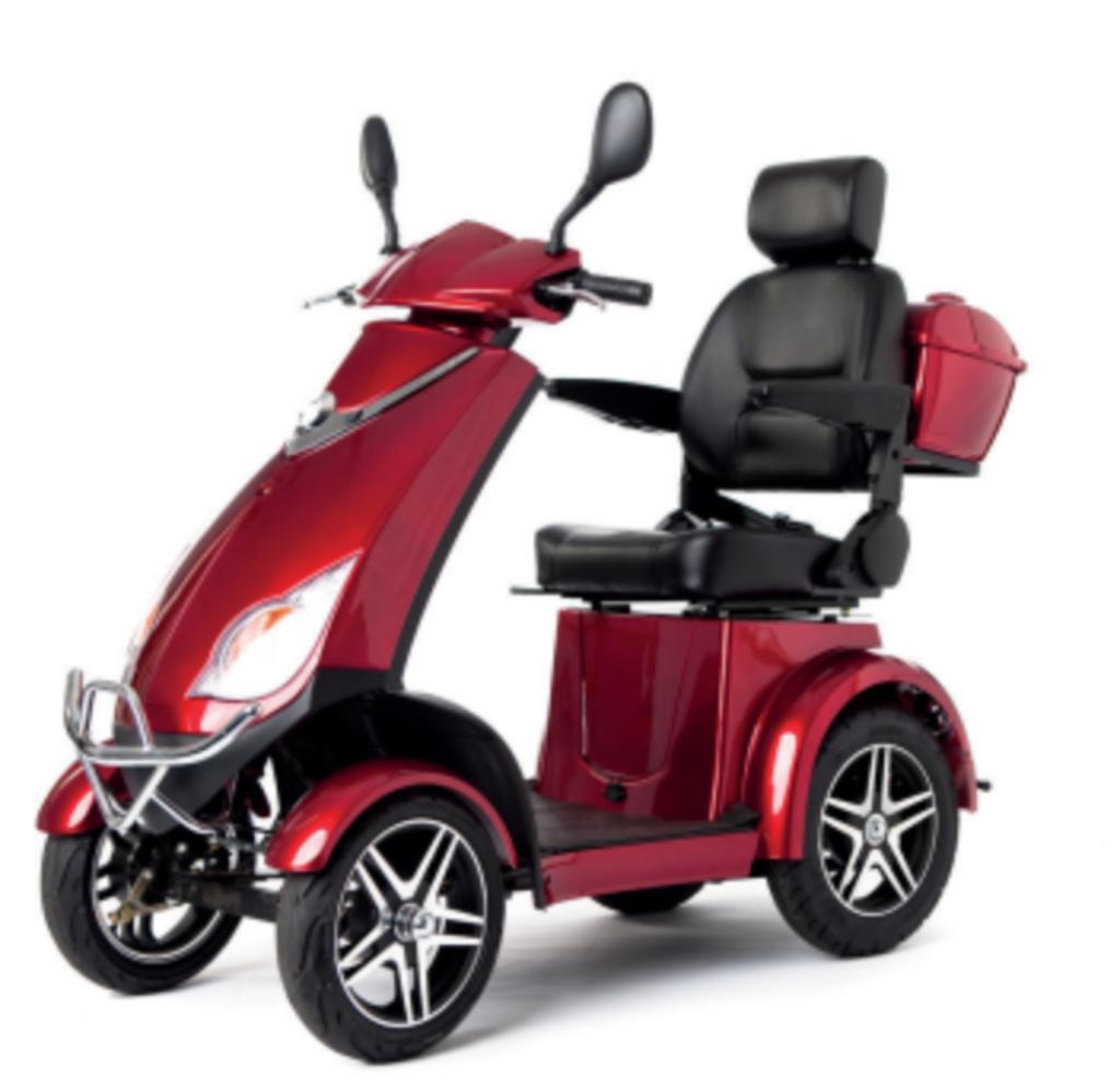 Te Koop: Elektrische Scootmobiel 4 wiel, Zo goed als nieuw, 16 km/u of meer, 46 km of meer, Ophalen