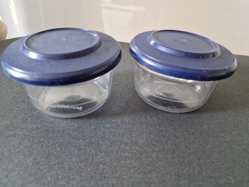 Tupperware exclusieve schaaltjes, Ophalen of Verzenden, Gebruikt, Blauw, Schaal
