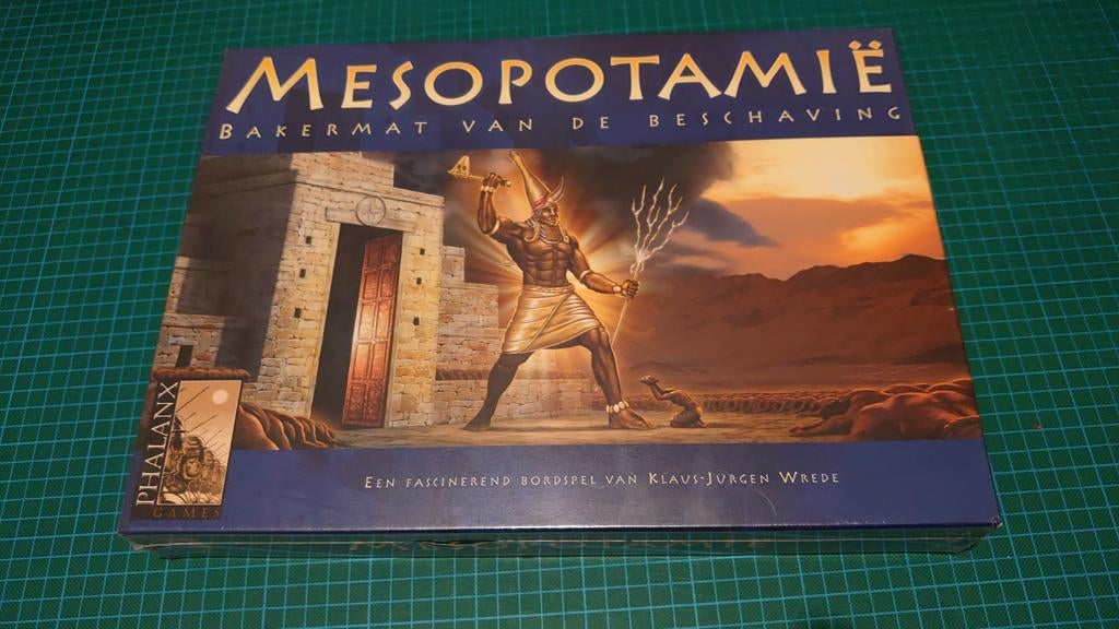 Mesopotamië Bordspel - Klassieker van Klaus-Jürgen Wrede, Hobby en Vrije tijd, Gezelschapsspellen | Bordspellen, Drie of vier spelers