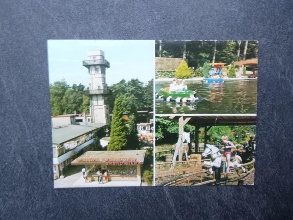 Apeldoorn, kon. Juliana toren/bootjes 1978, Ophalen of Verzenden, 1960 tot 1980, Ongelopen, Gelderland