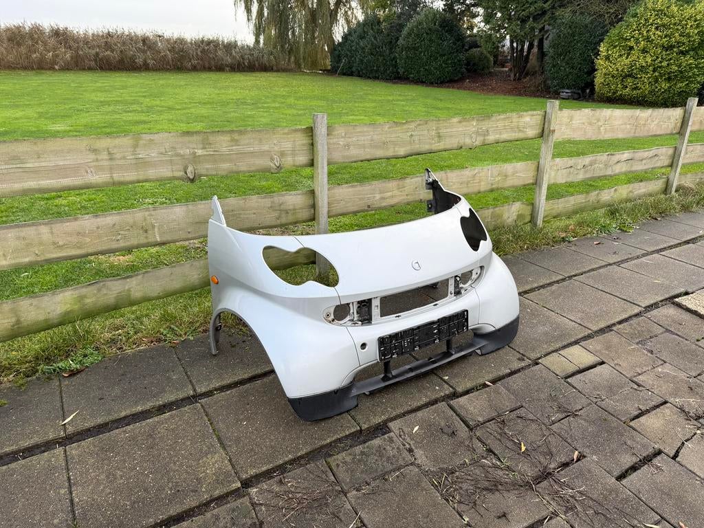 Smart Fortwo Coupe Neus 450 zilver, Ophalen, Voor, Smart, Motorkap