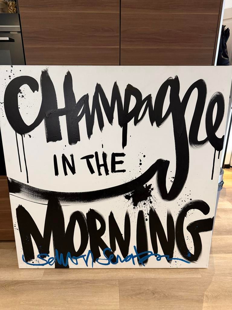 Selwyn Senatori - Champagne in the Morning - 150x150 cm, Ophalen