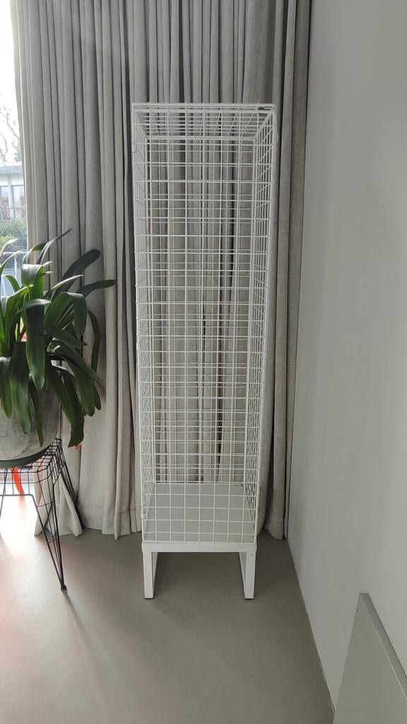 Seletti Les Volières Kast - Draad metaal - Wire Cabinet, Ophalen, Met plank(en), Minder dan 50 cm, Gebruikt