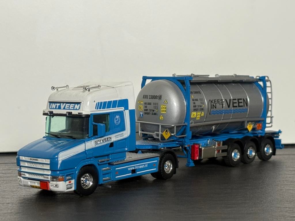 Tekno Scania Torpedo Kees in’t Veen, Hobby en Vrije tijd, Modelauto's | 1:50, Ophalen of Verzenden, Zo goed als nieuw, Bus of Vrachtwagen