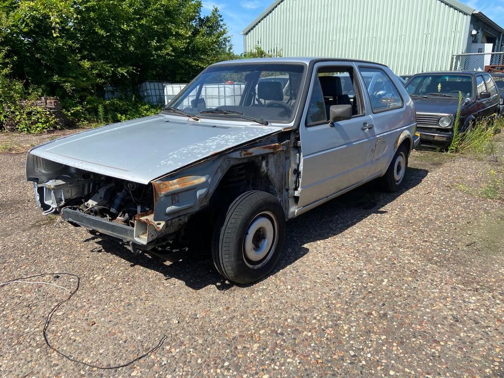 Volkswagen Golf 1.6 53KW AUT K6 1987 Grijs, 4 cilinders, 417 kg, Golf, Zilver of Grijs