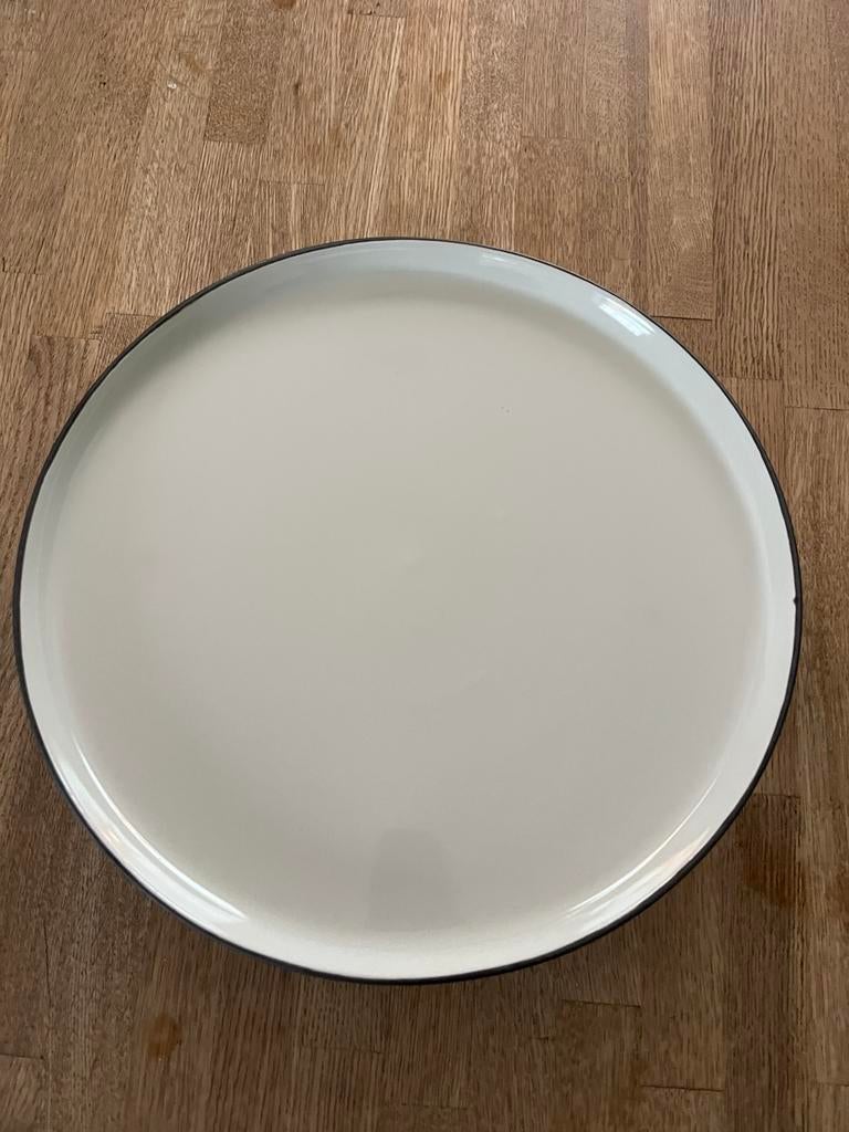 4 Broste Copenhagen Esrum diner borden 26 cm, Ophalen of Verzenden, Zo goed als nieuw, Bord(en), Overige stijlen