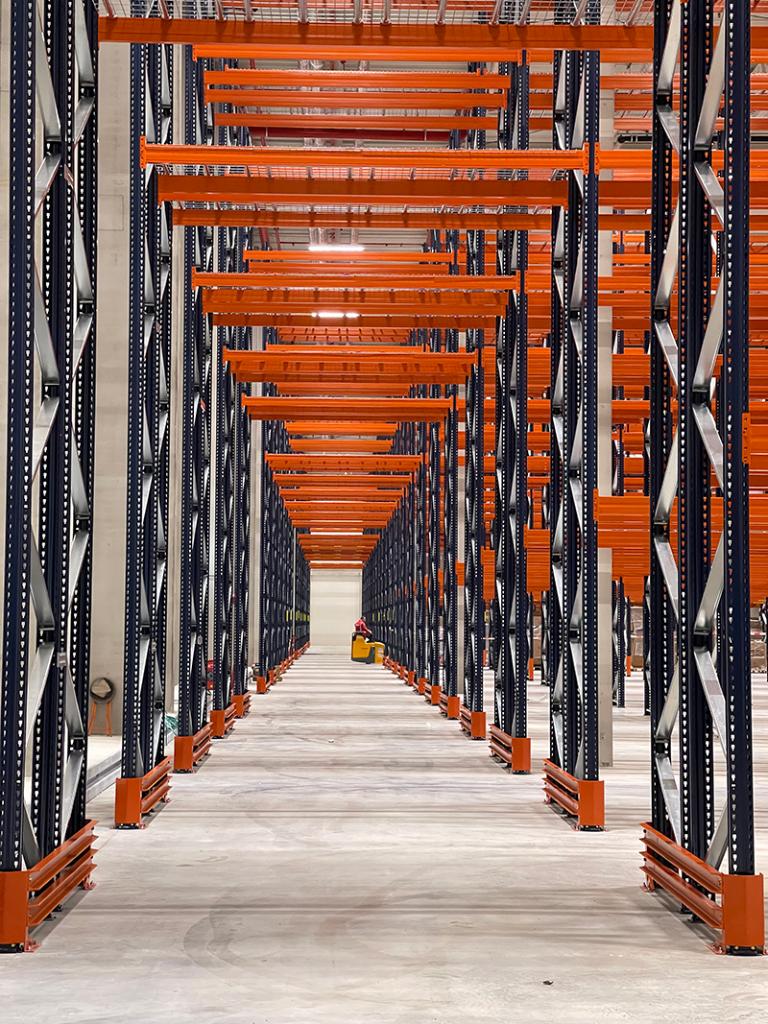 Mecalux palletstelling frames en liggers nieuw en gebruikt, Zakelijke goederen, Kantoor en Winkelinrichting | Magazijn, Stelling en Opslag