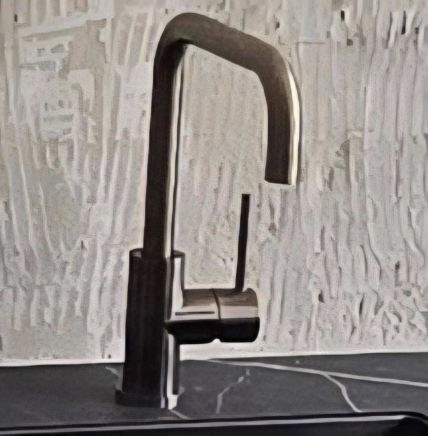 Lanesto keuken kraan - Gunmetal, Overige kleuren, Zo goed als nieuw, Minder dan 100 cm, 25 tot 50 cm
