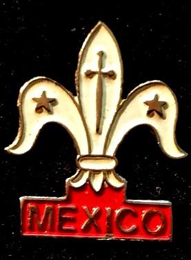 Mexico pin- gelakt, Ophalen of Verzenden, Nieuw, Stad of Land, Speldje of Pin
