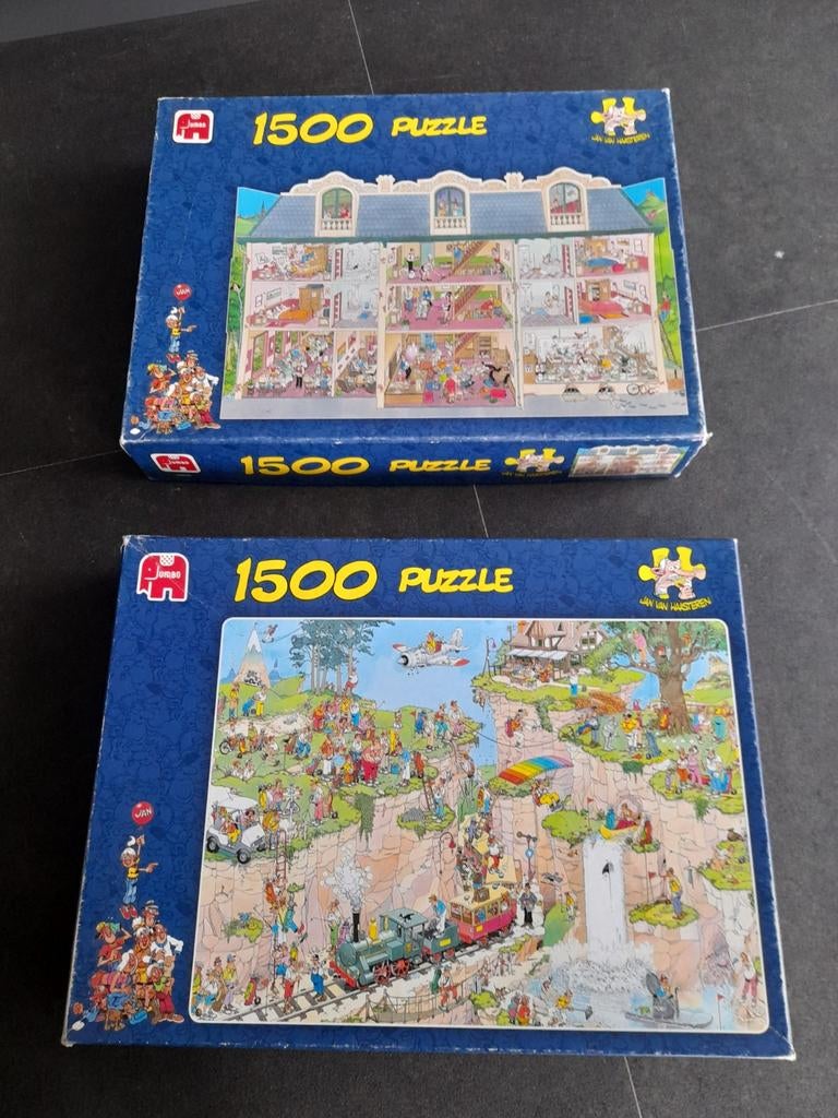 Jan van Haasteren puzzels, Ophalen of Verzenden, 500 t/m 1500 stukjes, Zo goed als nieuw