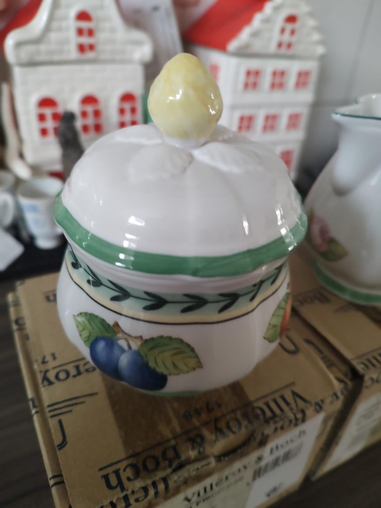 Villeroy & Boch French Garden Suikerpot, Overige typen, Nieuw, Ophalen of Verzenden, Overige stijlen