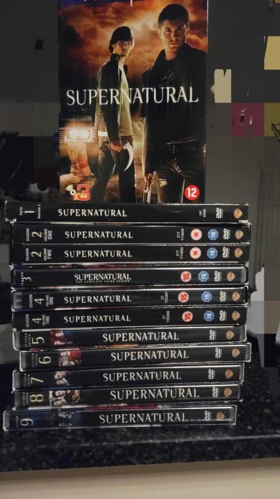 Supernatural seizoen 1-9, Cd's en Dvd's, Dvd's | Tv en Series, Alle leeftijden, Ophalen of Verzenden, Zo goed als nieuw