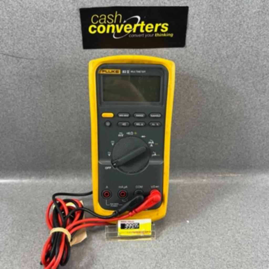 Fluke 83V Multimeter digitaal CAT III |+ meetkabels | 381415, Ophalen of Verzenden, Gebruikt, Overige meters