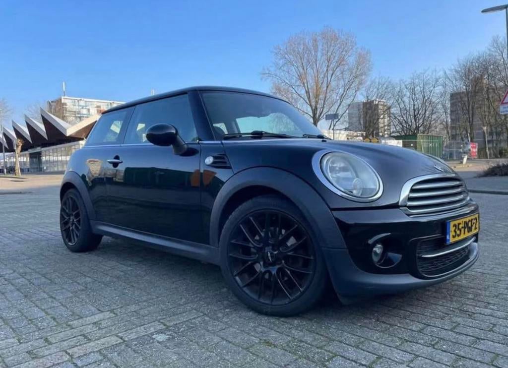 Mini cooper, Auto's, Mini, Voorwielaandrijving, 4 stoelen, Zwart, Origineel Nederlands