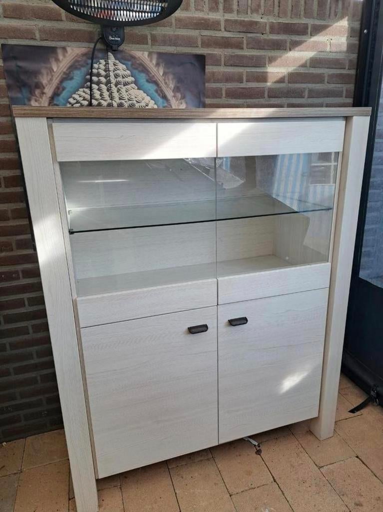 Glazen kast lynn meubels, Ophalen, 25 tot 50 cm, Minder dan 100 cm