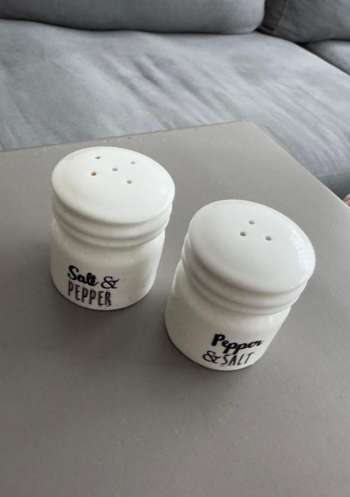 Ongebruikt pepper zout set rm Riviera maison, Ophalen of Verzenden, Zo goed als nieuw