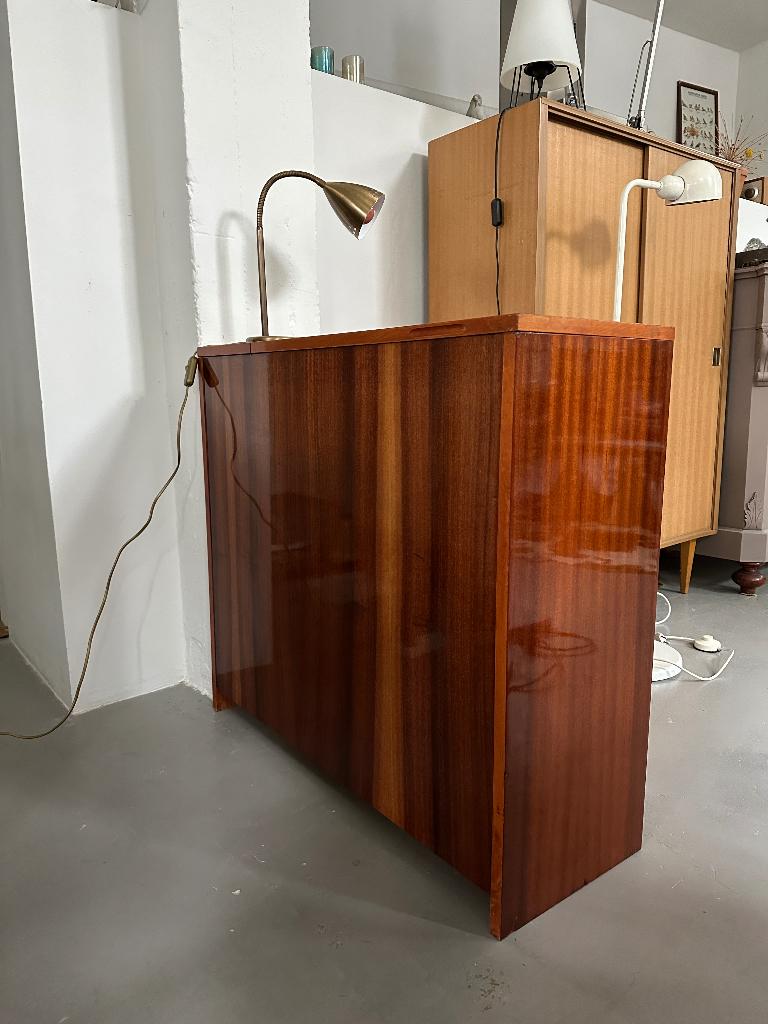 Vintage design palissander klepkastje, midcentury dressoir, Ophalen