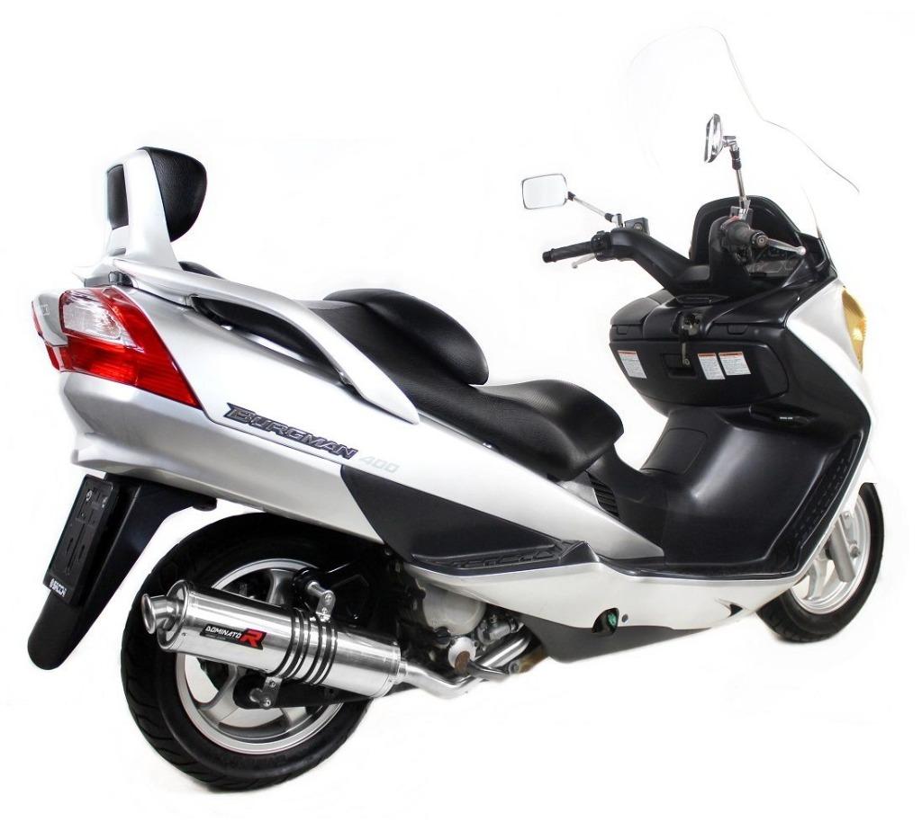 [DOMINATOR UITLAAT] Suzuki Burgman 400 650, Motoren, AMSTERDAM, Nieuw, Ophalen of Verzenden, DOMINATOR