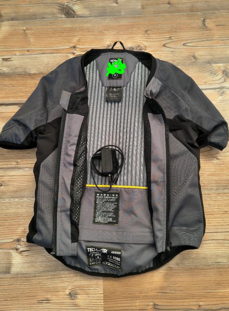 Alpinestars TechAir 5 vest, Motoren, Kleding | Motorkleding, Ophalen, Tweedehands, Overige typen, Alpinestars