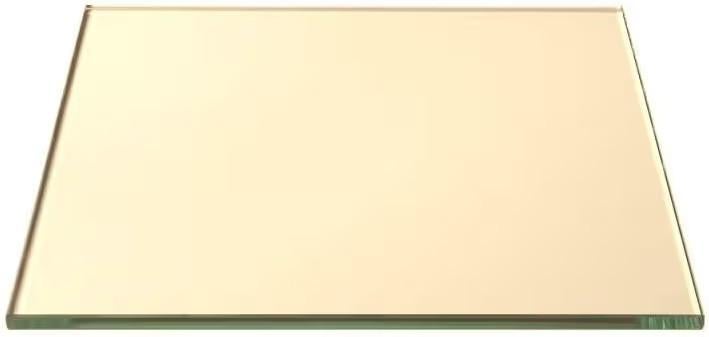 Haardglas 400x800mm tot 800 graden - randen gepolijst, Ophalen, Nieuw