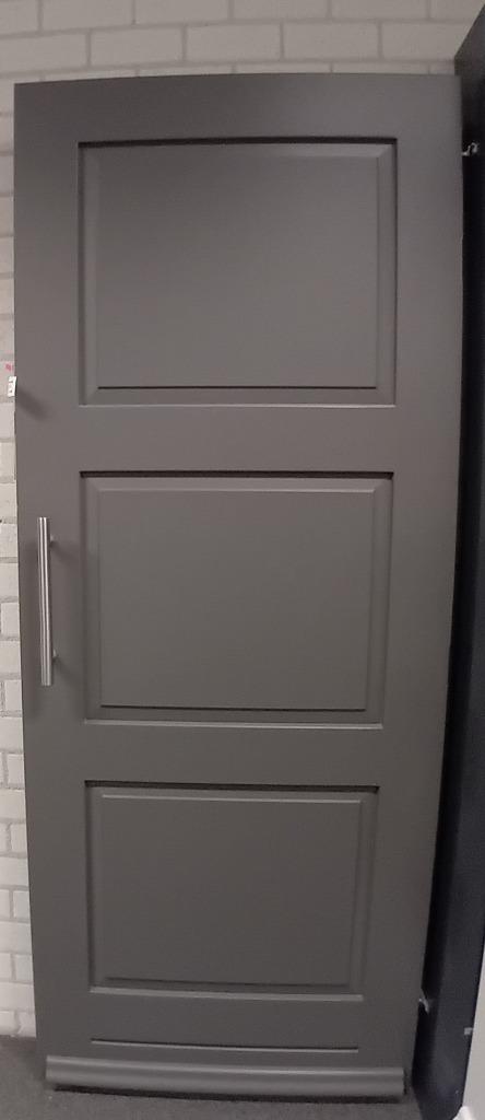 Voordeur Java 6183 Merbau 93x231,5 showroommodel, Ophalen, 80 tot 100 cm, 215 cm of meer, Hout