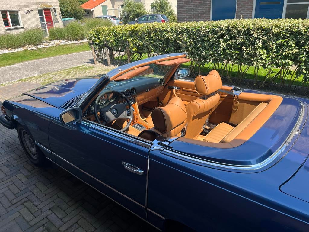 Mercedes-Benz SL450 (1979), Automaat, 228 pk, Achterwielaandrijving, Leder