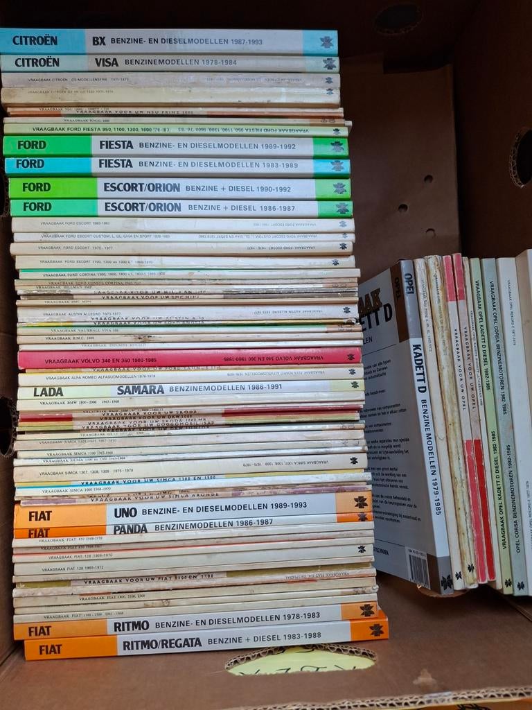 Auto vraagbaken Olyslager Olving  partij 180 ex. Cooper VW, Boeken, Ophalen, Gelezen, Algemeen