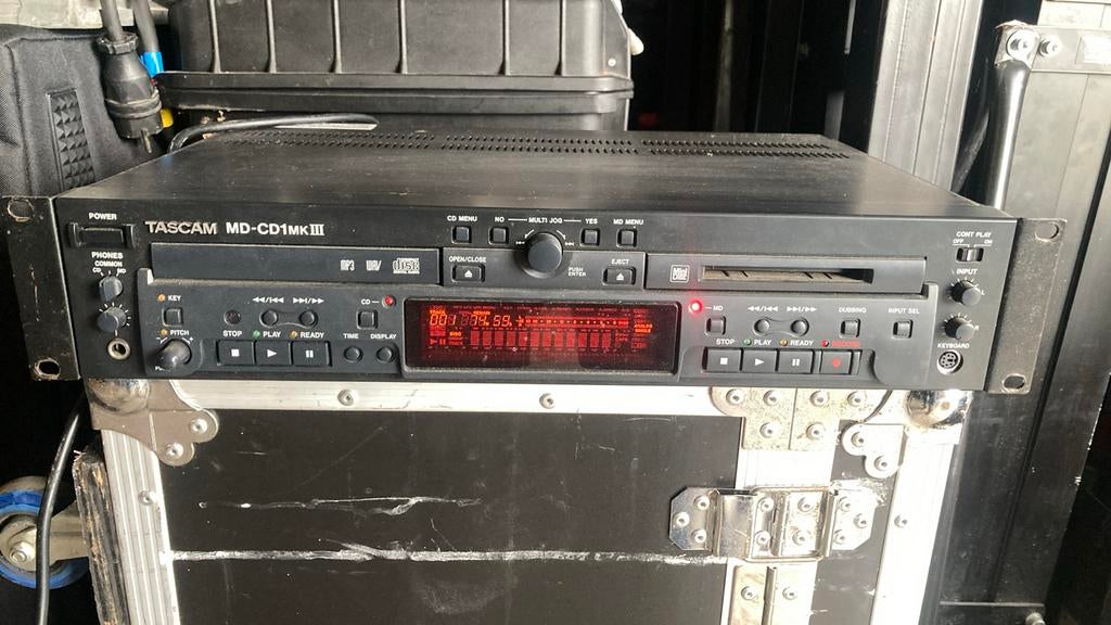Tascam md cd mk3 versie, Ophalen, Zo goed als nieuw, Audio