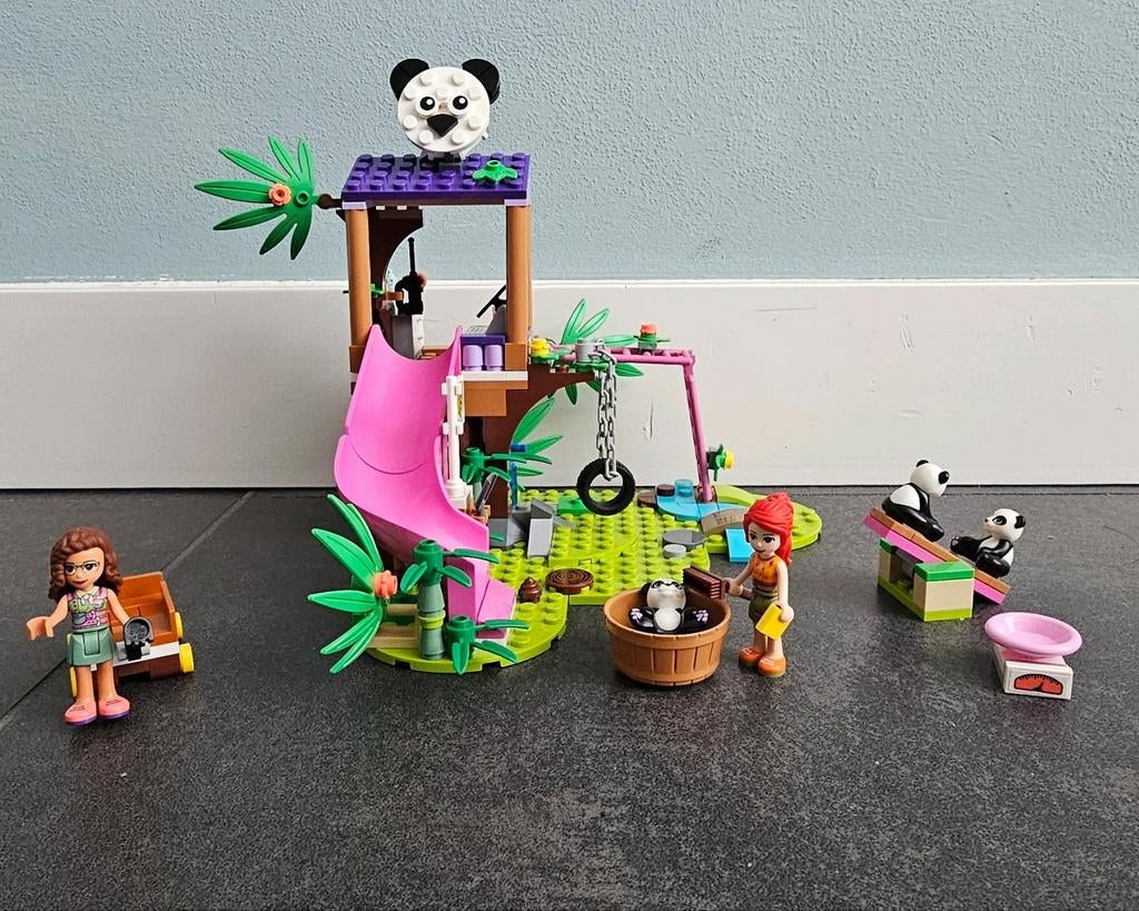 Lego Friends Panda Jungle Boomhut #41422, Ophalen, Zo goed als nieuw, Complete set, Lego