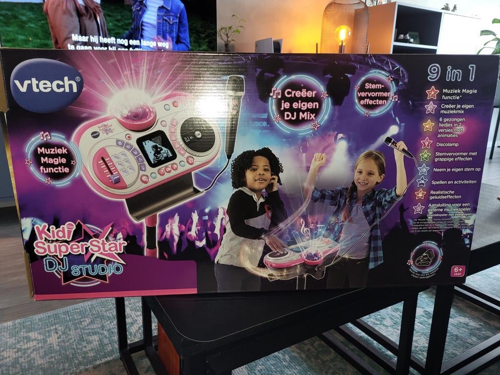 VTech Kidi Superstar DJ Studio - Muziek maken!, Ophalen, Zo goed als nieuw, Elektronica, Met licht