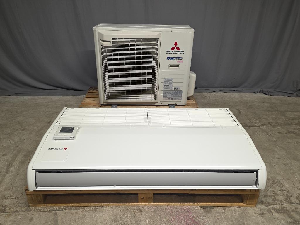 Mitsubishi FDE71FG + FDC71VNX plafond onderbouw airco 7,1 kW, Koelen en Ontvochtigen, Timer, Refurbished, 3 snelheden of meer